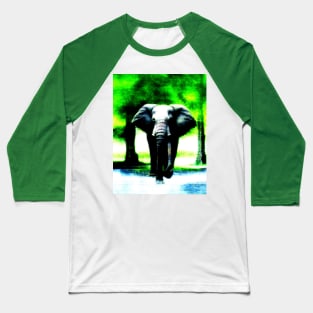 a animal elephant in trees Baseball T-Shirt